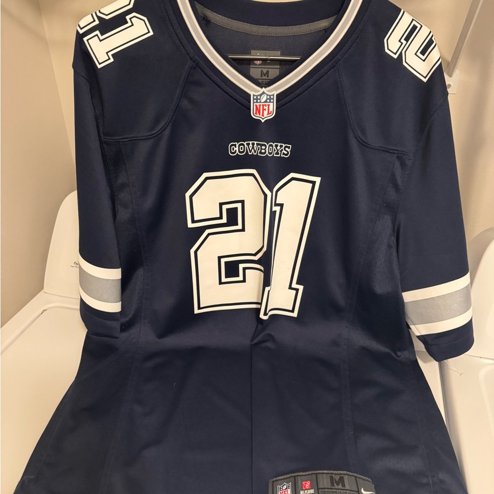 NFL Cowboys Jersey with Number 21
